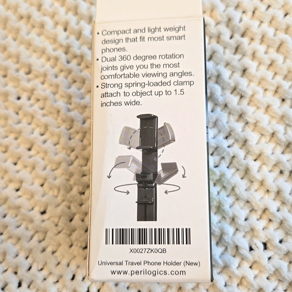 Perilogics Pocket Size Travel Phone Holder - Picture 3 of 9